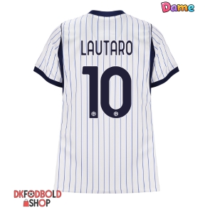 Inter Milan Lautaro Martinez #10 Udebanetrøje Dame 2026-27 Kort ærmer Inter Milan Lautaro Martinez #10 Udebanetrøje Dame 2026-27 Kort ærmer